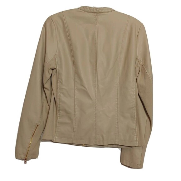 Calvin Klein Women's Polyurethane Jacket Size Medium - Picture 2 of 11